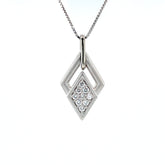 White Diamond Pendant